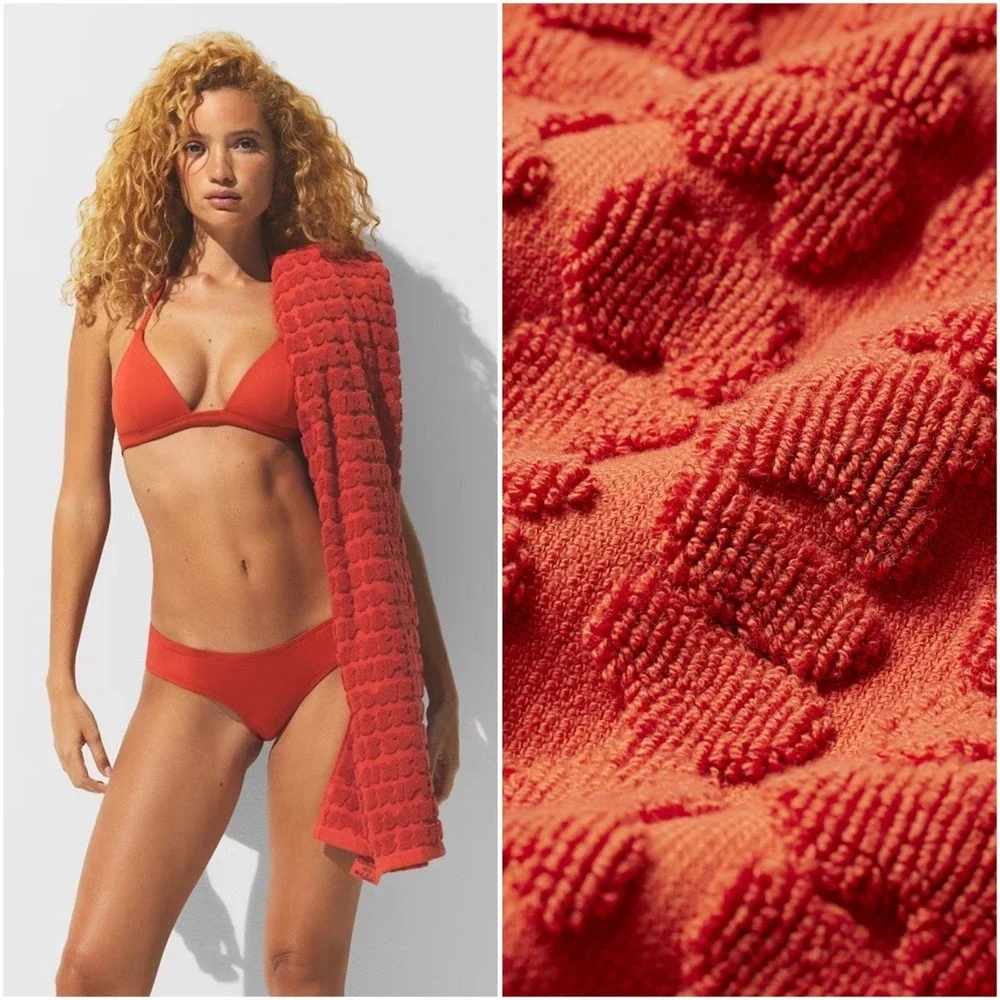 NWT SKIMS SIGNATURE SWIM TOWEL IN TERRA